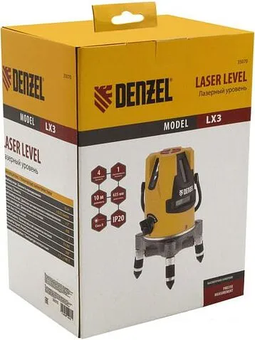 Лазерный нивелир Denzel LX3 35070