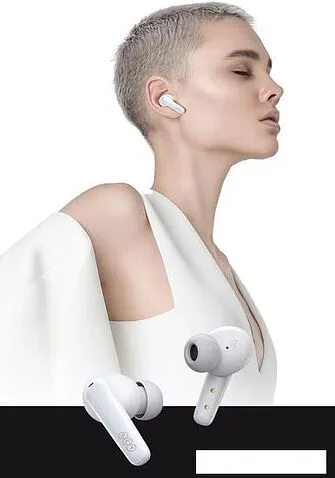 Наушники QCY T13X (белый)