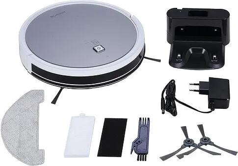 Робот-пылесос Polaris PVCR 4105 WI-FI IQ Home Aqua (серебристый)