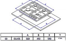 Варочная панель Weissgauff HGG 631 BGV Варочная панель Weissgauff HGG 631 BGV