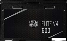 Блок питания Cooler Master Elite 600 230V V4 MPE-6001-ACABN Блок питания Cooler Master Elite 600 230V V4 MPE-6001-ACABN