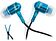 Наушники CBR Human Friends Zipper Blue