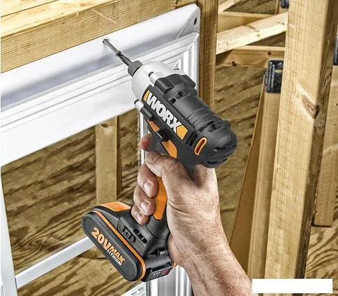 Ударный винтоверт Worx WX290.1 (с 2-мя АКБ, кейс)
