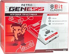 Игровая приставка Retro Genesis 8 Bit Classic (2 геймпада, 300 игр) Игровая приставка Retro Genesis 8 Bit Classic (2 геймпада, 300 игр)