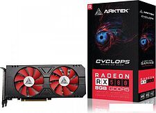 Видеокарта Arktek Cyclops Radeon RX 580 8GB GDDR5 AKR580D5S8GH1