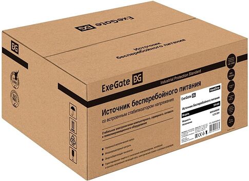 Источник бесперебойного питания ExeGate IdealSine SR-600.LCD.2SH EX295992RUS