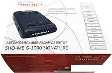 Радар-детектор Sho-Me G-1000 Signature
