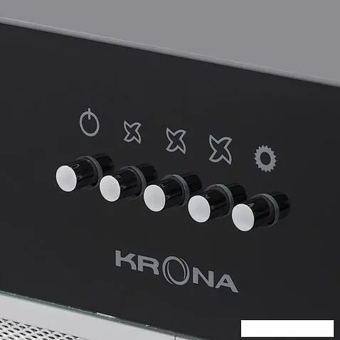 Кухонная вытяжка Krona Sintia 600 White PB (черный)