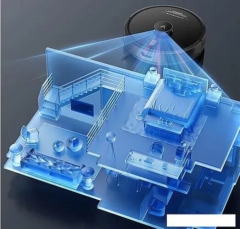 Робот-пылесос Viomi Alpha 2 Lite V-RVCLMD40D (черный)