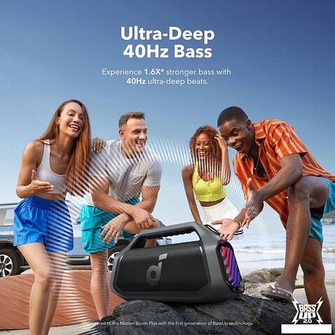 Беспроводная колонка Anker Soundcore Boom 2 Plus (черный)