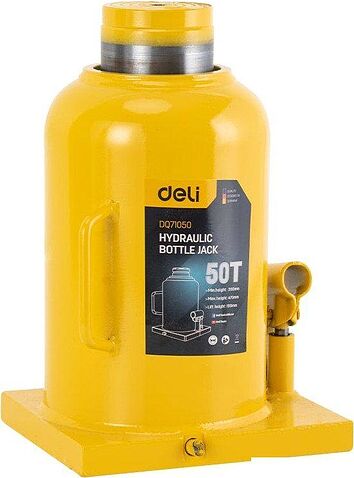 Бутылочный домкрат Deli DQ71050 50т
