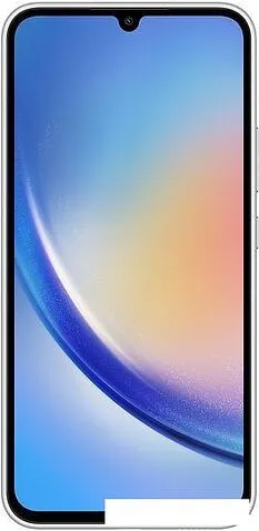 Смартфон Samsung Galaxy A34 5G SM-A346E/DSN 6GB/128GB (серебристый)
