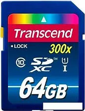 Карта памяти Transcend SDXC (Class 10) UHS-I Premium 64Gb (TS64GSDU1) Карта памяти Transcend SDXC (Class 10) UHS-I Premium 64Gb (TS64GSDU1)