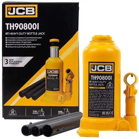 Бутылочный домкрат JCB TH908001 (8т)