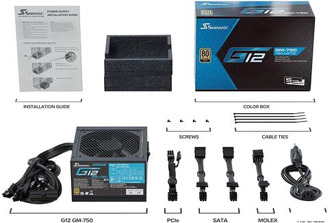 Блок питания Seasonic G12 GM-750