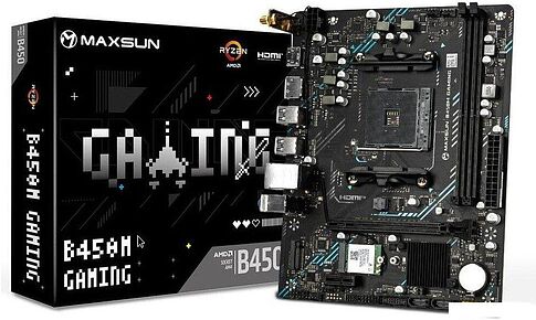 Материнская плата Maxsun B450M Gaming WiFi