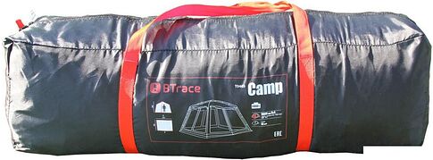 Тент-шатер BTrace Camp (песочный/зеленый)