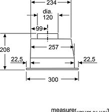 Кухонная вытяжка Bosch Serie 2 DLN52AC70 Кухонная вытяжка Bosch Serie 2 DLN52AC70