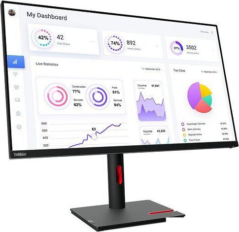 Монитор Lenovo ThinkVision T32p-30 63D2GAT1EU