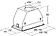 Кухонная вытяжка CATA GC Dual A 75 XGBK/D 02131208