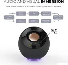 Акустика Creative Pebble SE (черный)