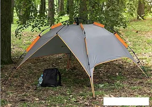 Треккинговая палатка Sundays ZC-TT035-3 (темно-серый/желтый)
