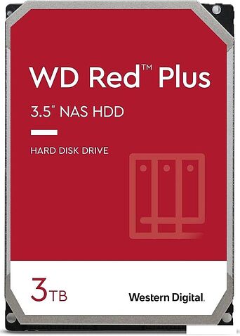 Жесткий диск WD Red Plus 3TB WD30EFPX