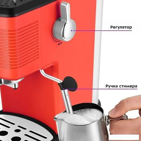 Рожковая кофеварка Kitfort KT-7180-1