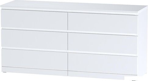 Комод Mio Tesoro Varma Prime 6D (белый)