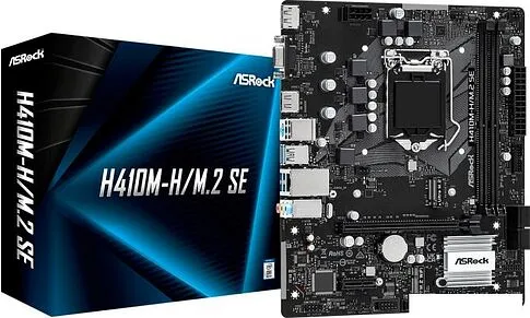 Материнская плата ASRock H410M-H/M.2 SE