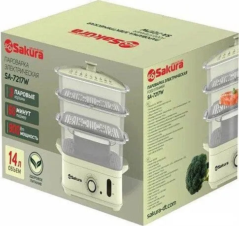 Пароварка Sakura SA-7217W