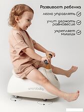 Каталка Amarobaby Enjoy AB24-7NJ/0012 (белый/коричневый) Каталка Amarobaby Enjoy AB24-7NJ/0012 (белый/коричневый)