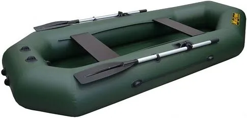 Моторно-гребная лодка Муссон S-280 (зеленый)