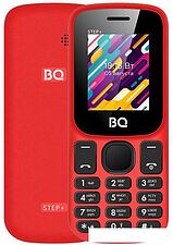 Кнопочный телефон BQ-Mobile BQ-1848 Step+ (красный)