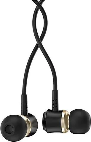 Наушники Hoco M46 (черный/золотистый)