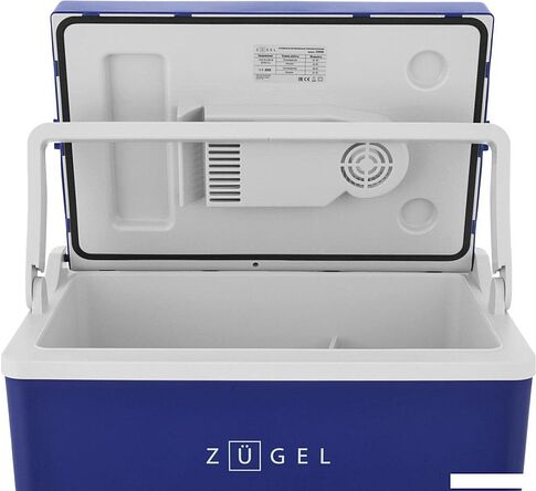 Термоэлектрический автохолодильник ZUGEL ZCR30 (синий)