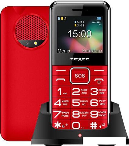 Мобильный телефон TeXet TM-B319 (красный)