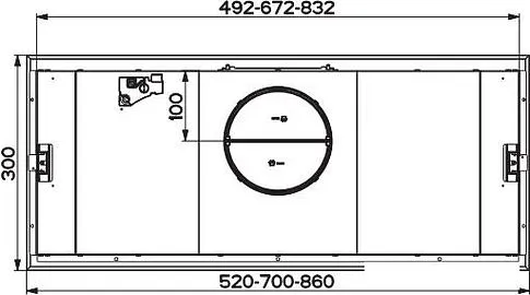 Кухонная вытяжка Smeg KICGR52X