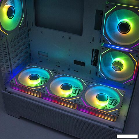 Корпус XASTRA Q500M 6ARGB-C10-UC (белый)