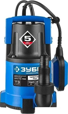 Дренажный насос Зубр НПЧ-Т3-750