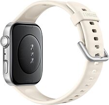 Умные часы Huawei Watch FIT 4 (серебристый, с бежевым силиконовым ремешком, международная версия) Умные часы Huawei Watch FIT 4 (серебристый, с бежевым силиконовым ремешком, международная версия)