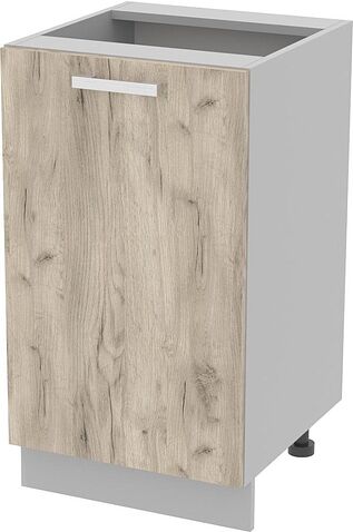 Шкаф напольный Интерлиния Компо НШ45р-1дв (дуб серый)