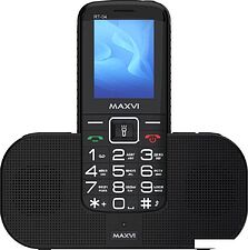 Кнопочный телефон Maxvi RT-04 (черный)