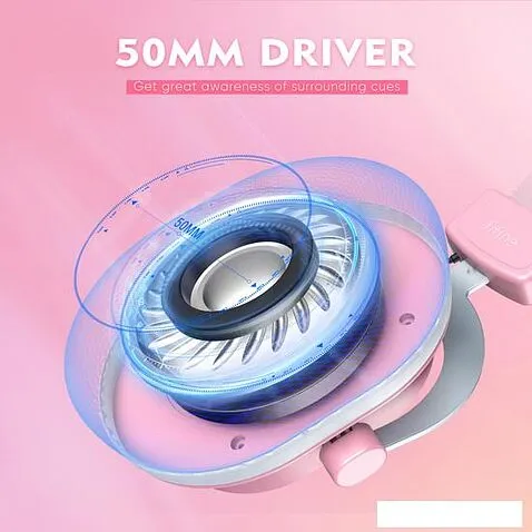 Наушники FIFINE H6X (розовый)