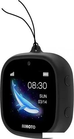 Умные часы с наушниками Aimoto Crystal 4G (черный)