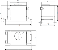 Кухонная вытяжка Akpo Neva Glass II 60 WK-10 (черный)