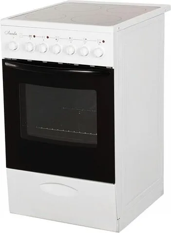 Кухонная плита Лысьва EF4006MK00 (без крышки, белый)
