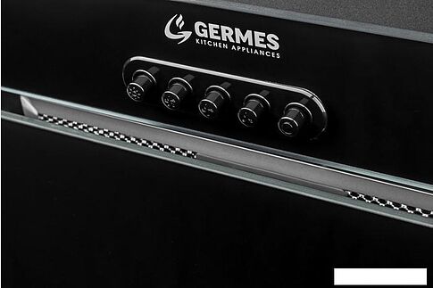 Кухонная вытяжка Germes Bravo Push 60 (черный)