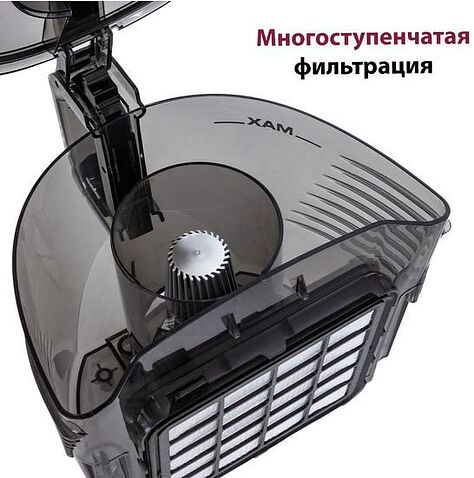 Пылесос Pioneer VC355C (черный/красный)