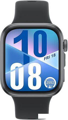 Умные часы Huawei Watch FIT 4 (черный, с черным силиконовым ремешком, международная версия)